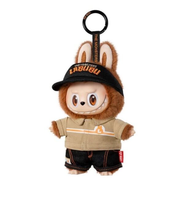 POP MART THE MONSTERS 怪味便利店系列Labubu 搪膠毛絨吊卡
